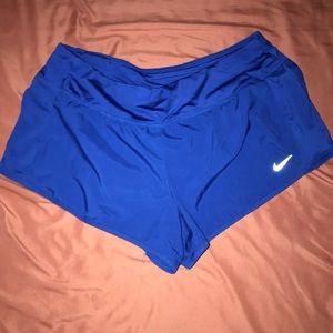 Large Blue Nike Dri-Fit Shorts